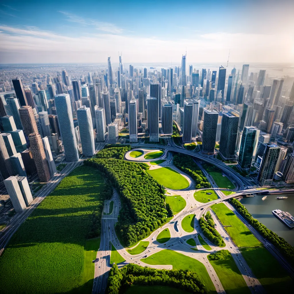arquitetura futurista cidade sustentavel 1