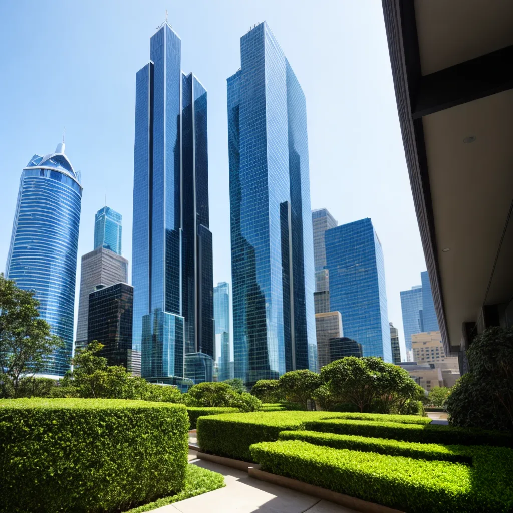 arranha ceu futurista jardins verticais