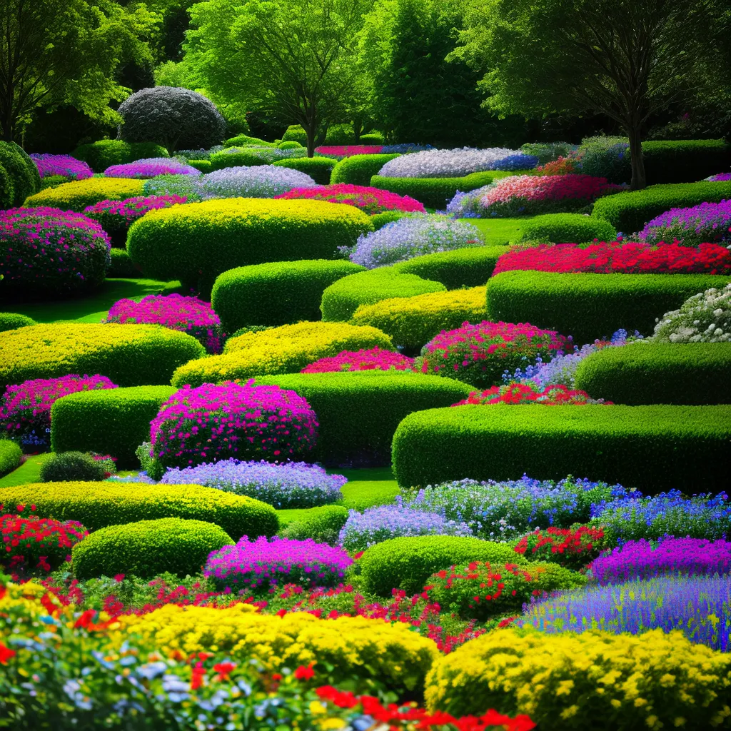 jardim flores coloridas inspiracao futuro