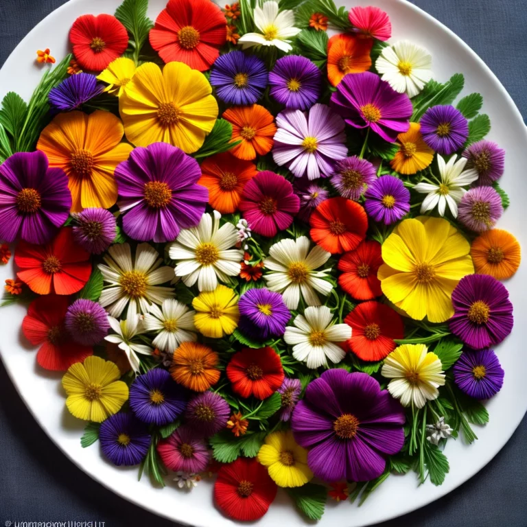Atreva-se a Experimentar as Flores Comestíveis Mais Saborosas de 2024!
