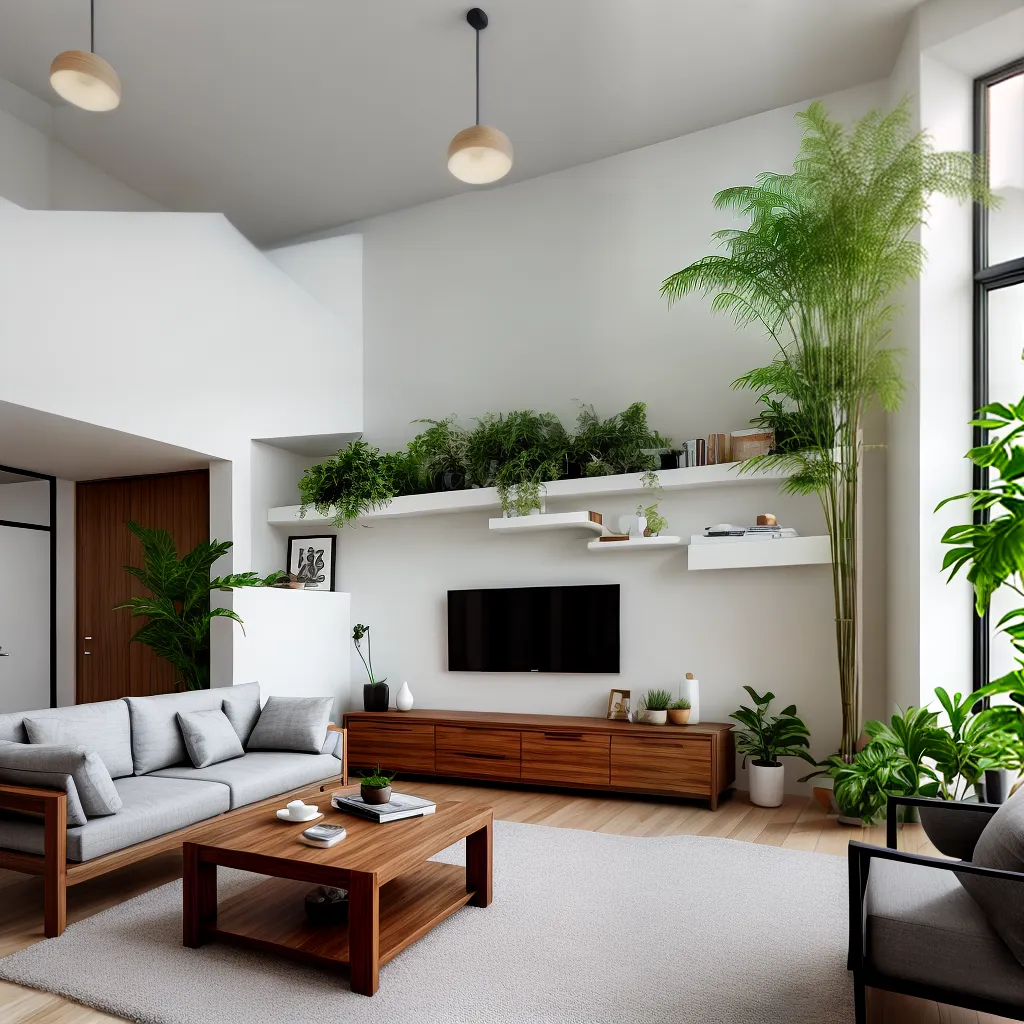 sala estar sustentavel moveis reciclados