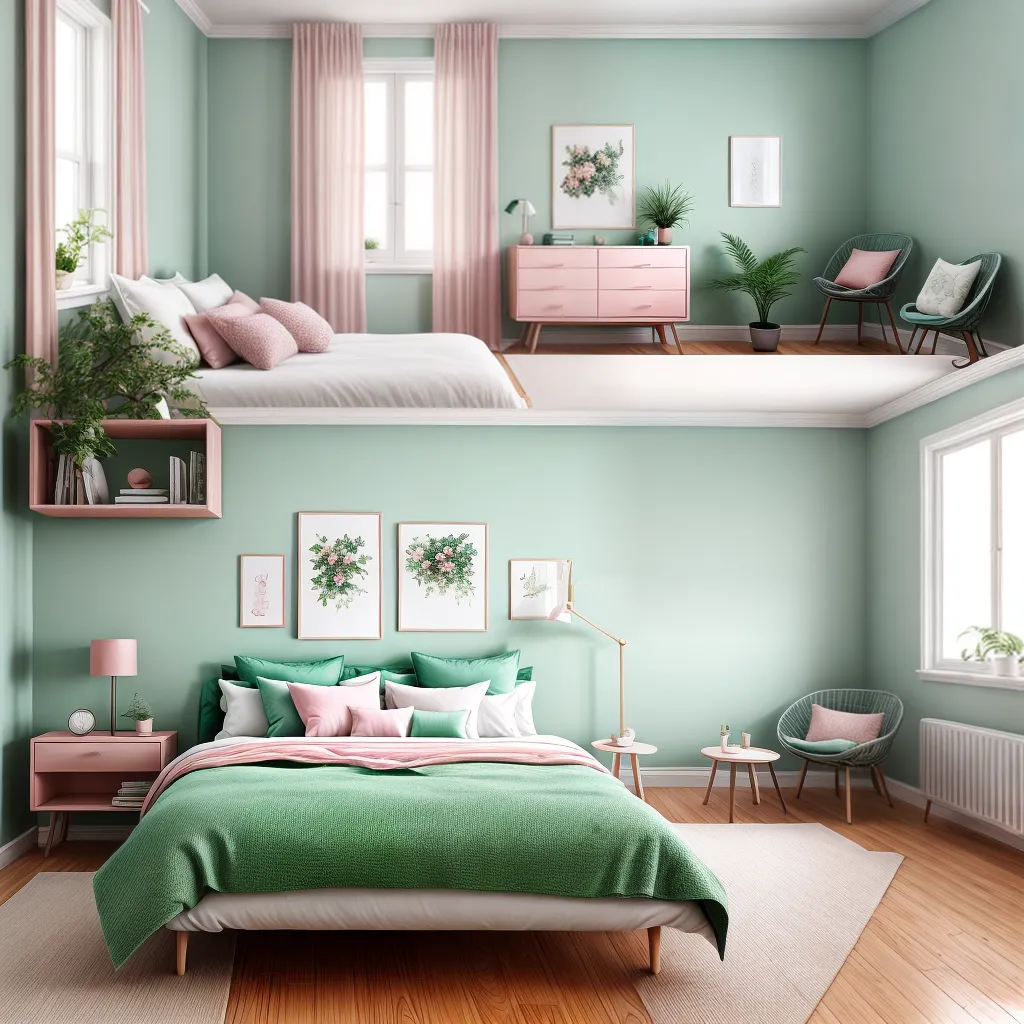 quarto pastel botanico 2024