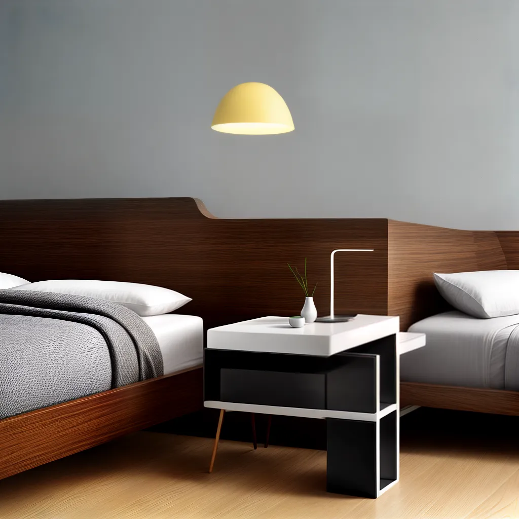 mesa de cabeceira flutuante sonhos