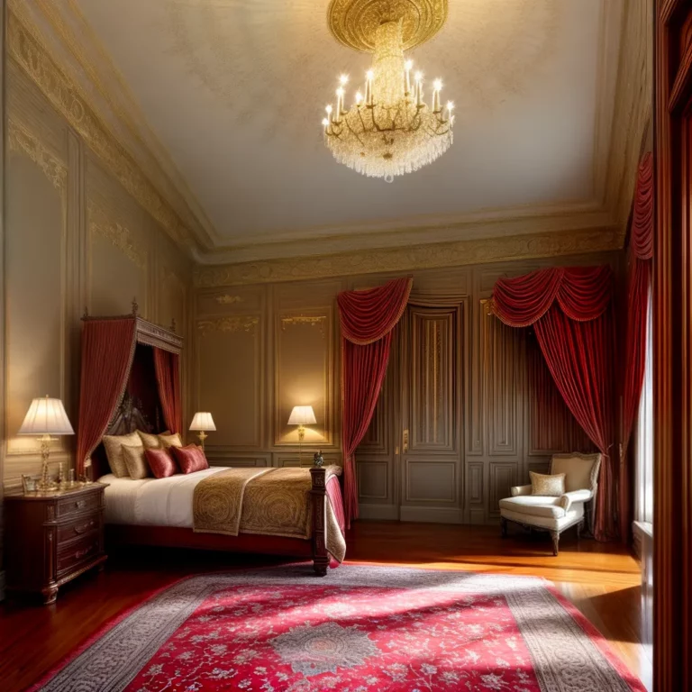 Redefina Elegância com Ideias Luxuosas de Quarto para 2024!