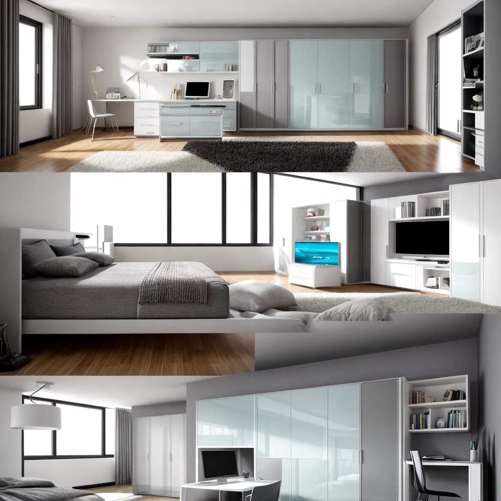 quarto futurista modular 2024