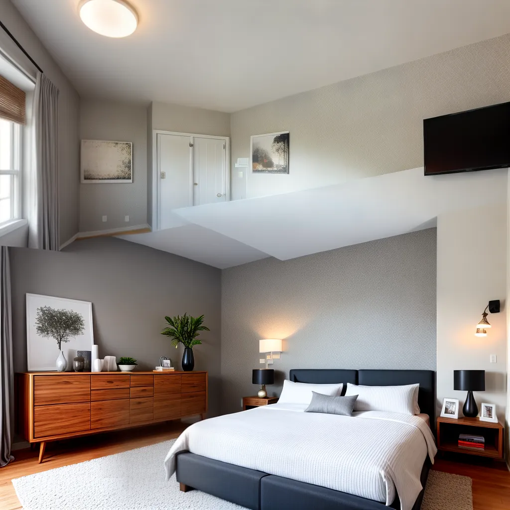 quarto moderno aconchegante cama quarto moderno aconchegante cama