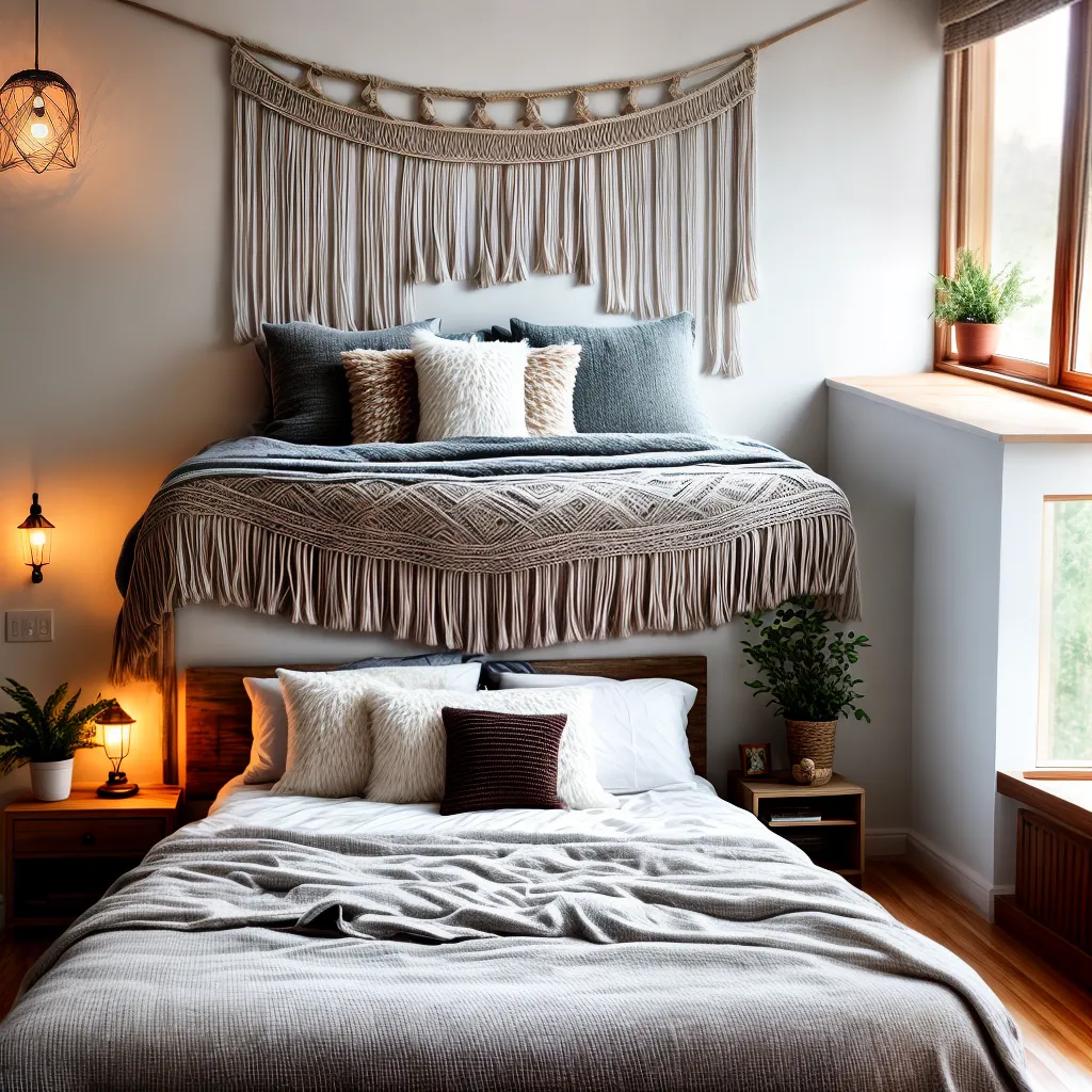 quarto acochoante boemio decoracao diy