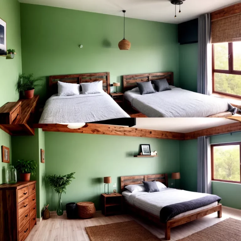 Decorações de Quarto Eco-Friendly que Brilharão em 2024!