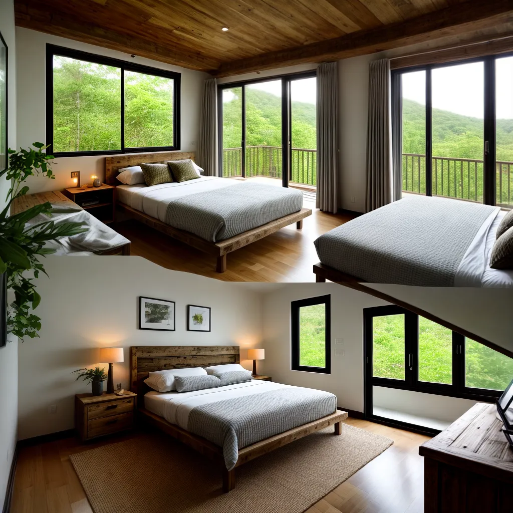 quarto eco luxo panorama verde