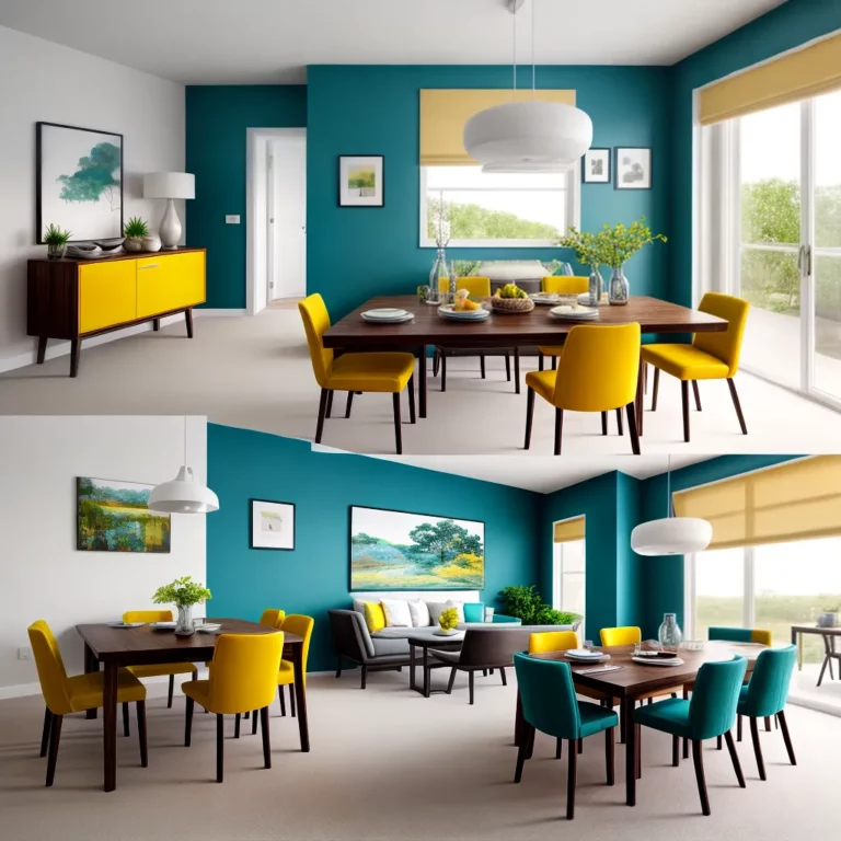 Jantar em Estilo: Cores que Definem Salas de Jantar Modernas!