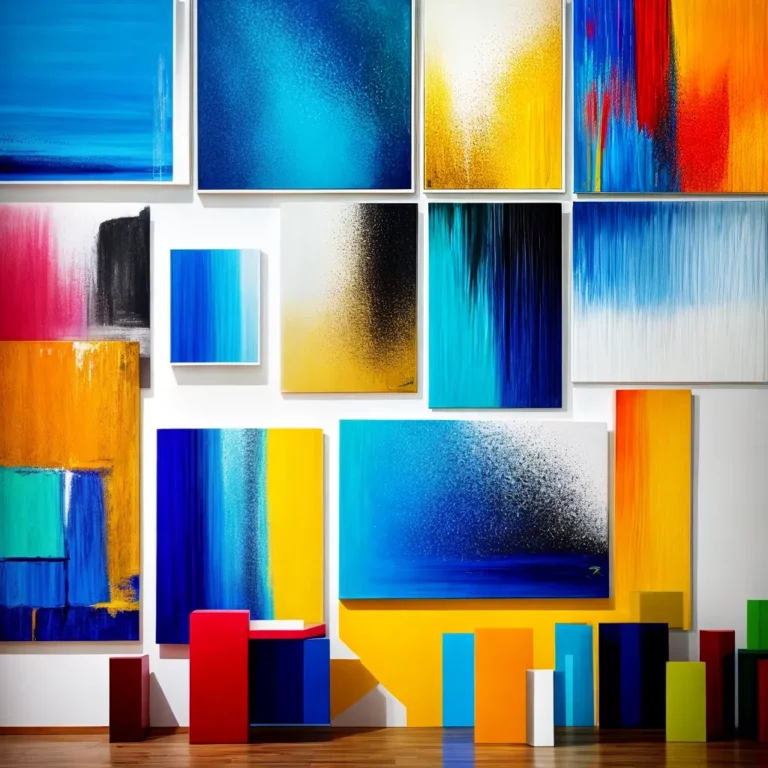 Crie uma Galeria Moderna com Cores Artísticas para Ambientes!