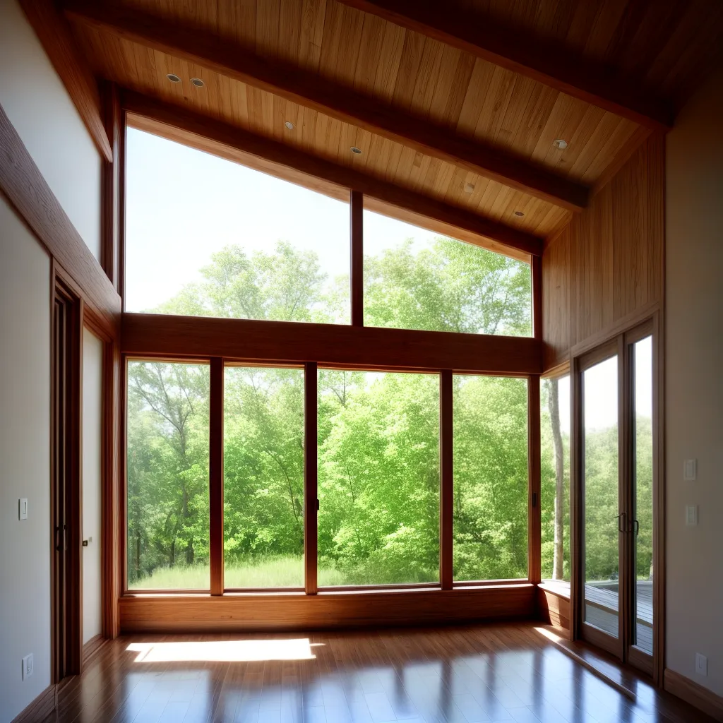 quarto iluminado minimalista natureza