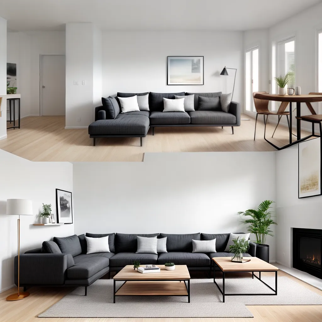 sala minimalista neutra sofa elegante sala minimalista neutra sofa elegante