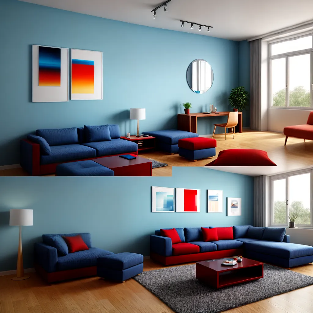 sala yin yang decoracao harmonia