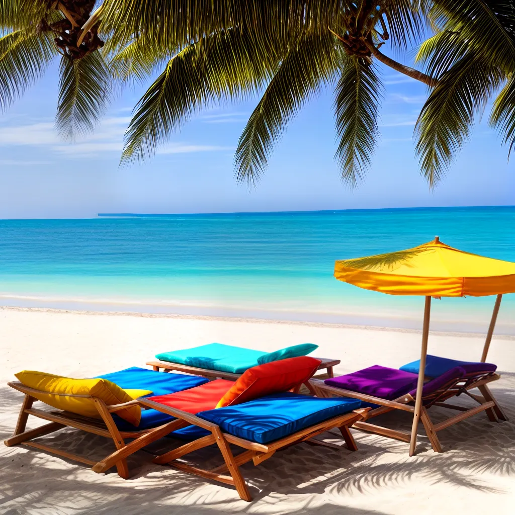 praia sol cadeiras lounge conforto