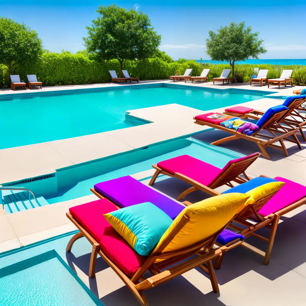 piscina loungers conforto verao