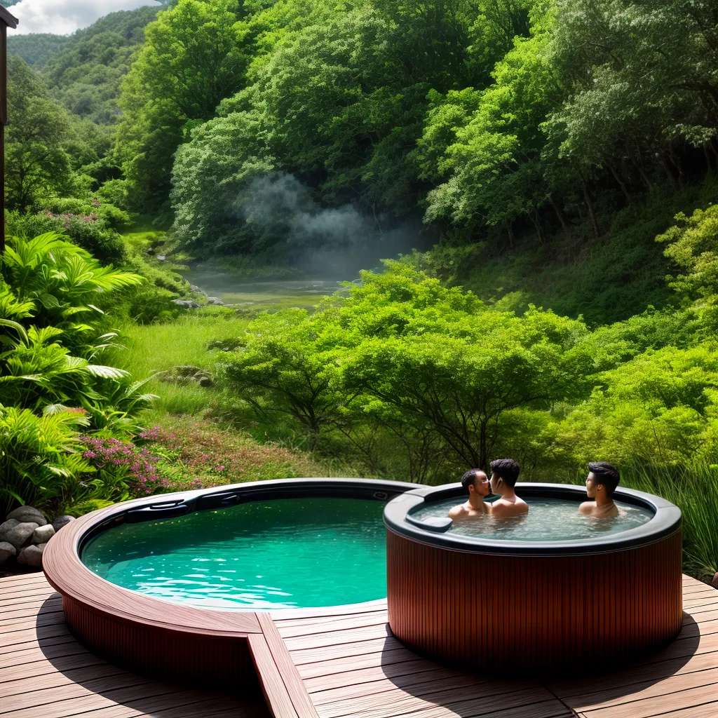 banheira japonesa natureza relaxamento 1