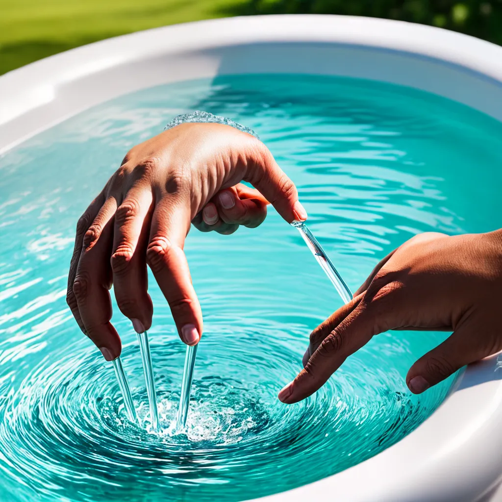 teste agua mao tub hidro