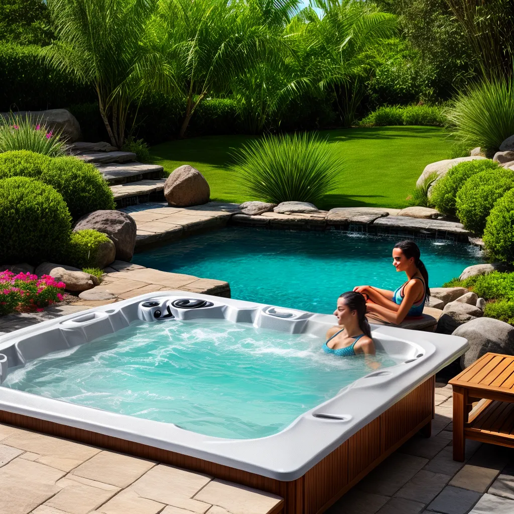 relaxamento banheira ar livre natureza 1