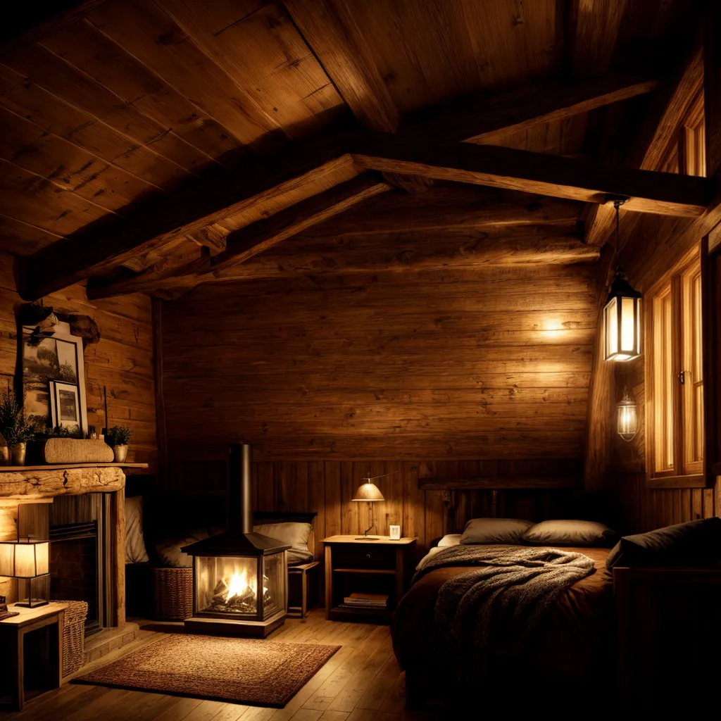 chalet madeira ambiente acolhedor