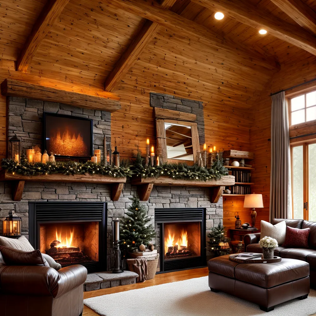 chalet inverno decoracao acochegante