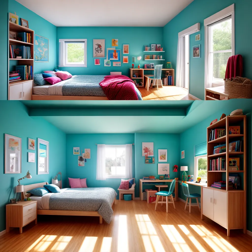 cama infantil multifuncional quarto acolhedor