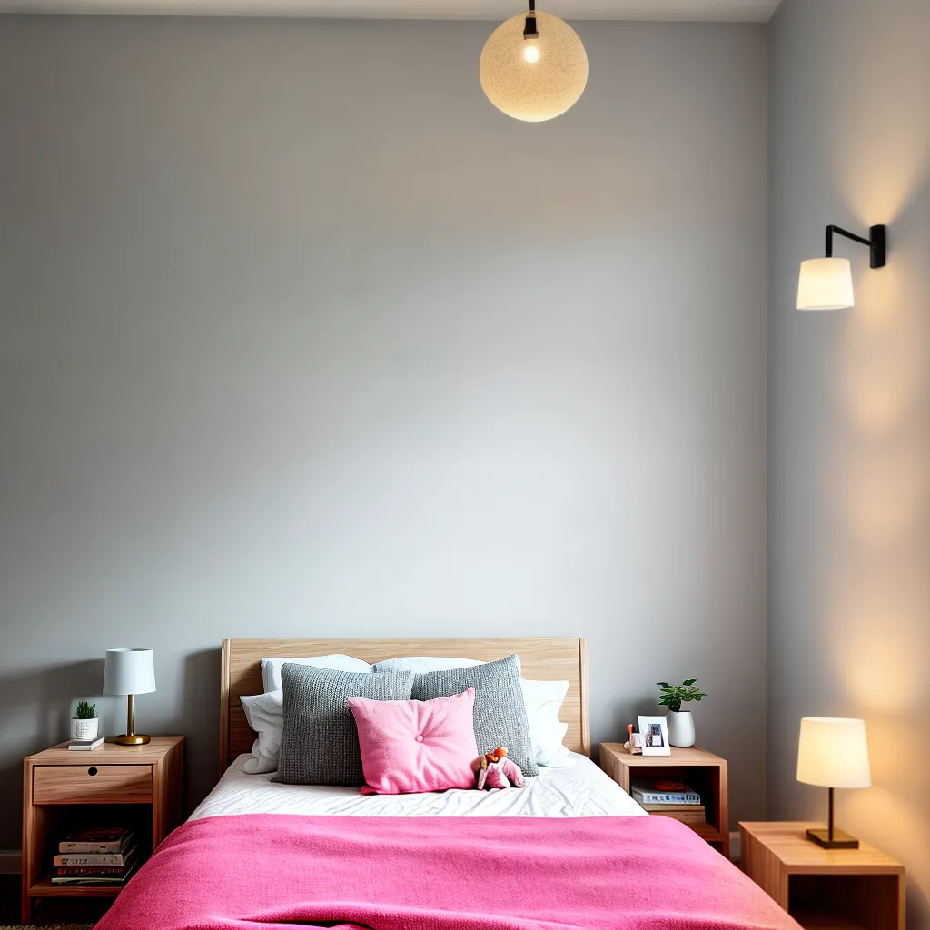 quarto infantil acolhedor luz leitura