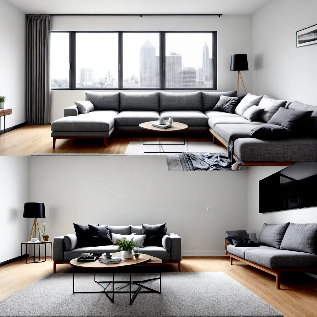 sala minimalista fulget elegante