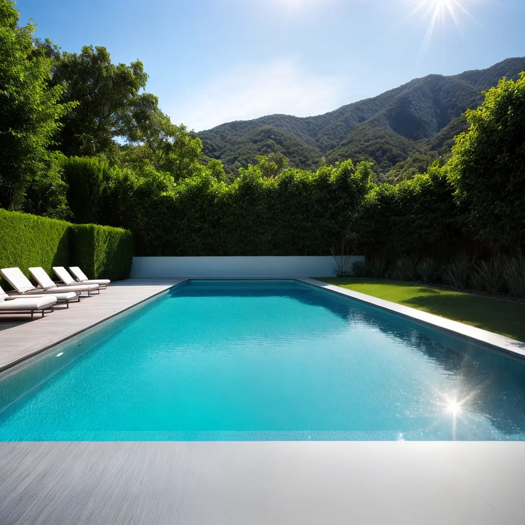 piscina luxuosa piso fulget brilho