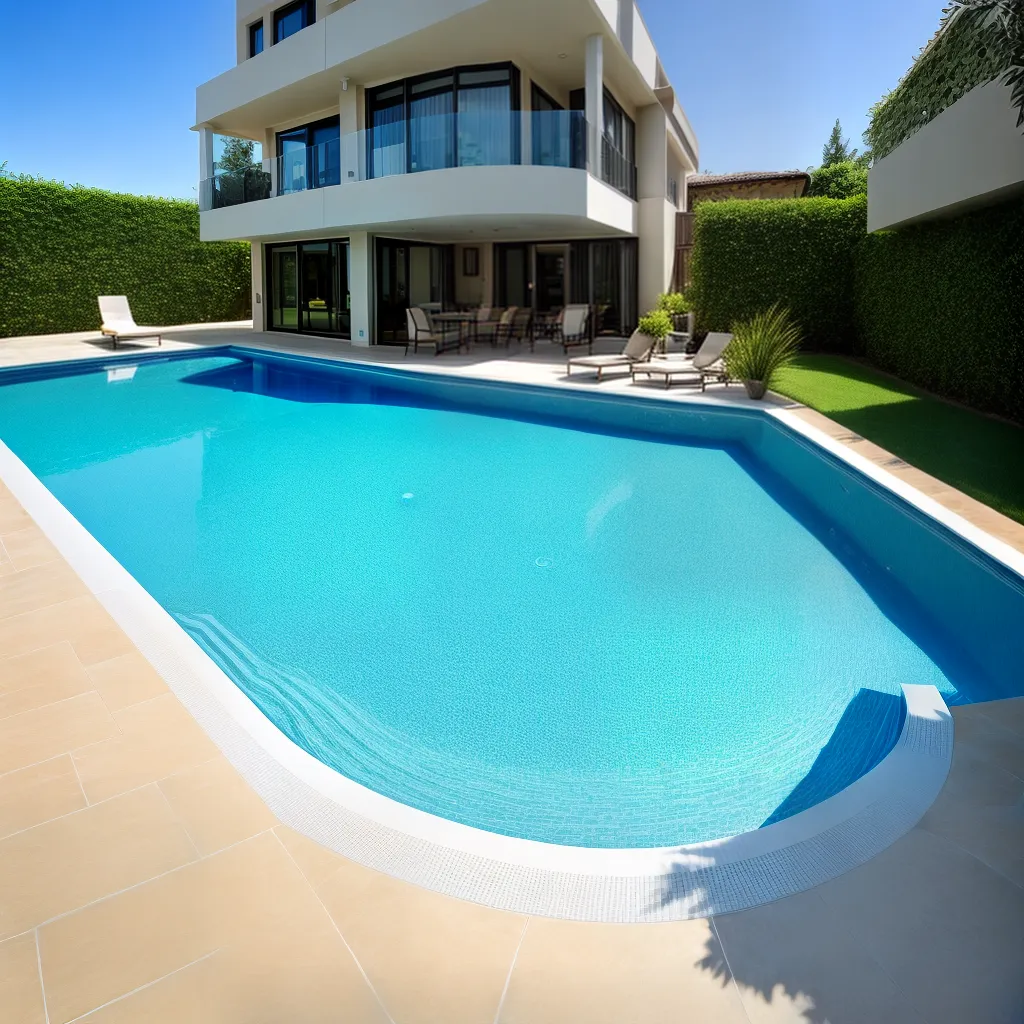 piscina luxuosa piso fulget