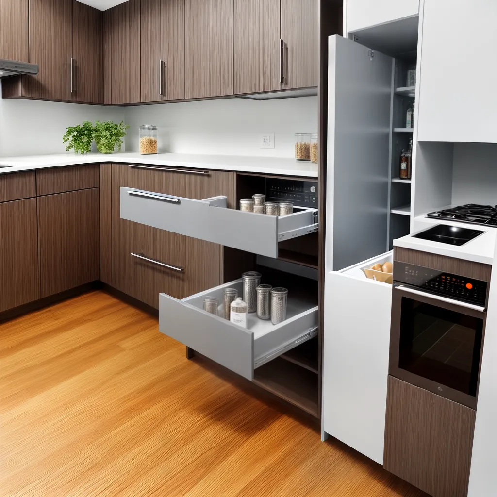 cozinha moderna organizacao pantry