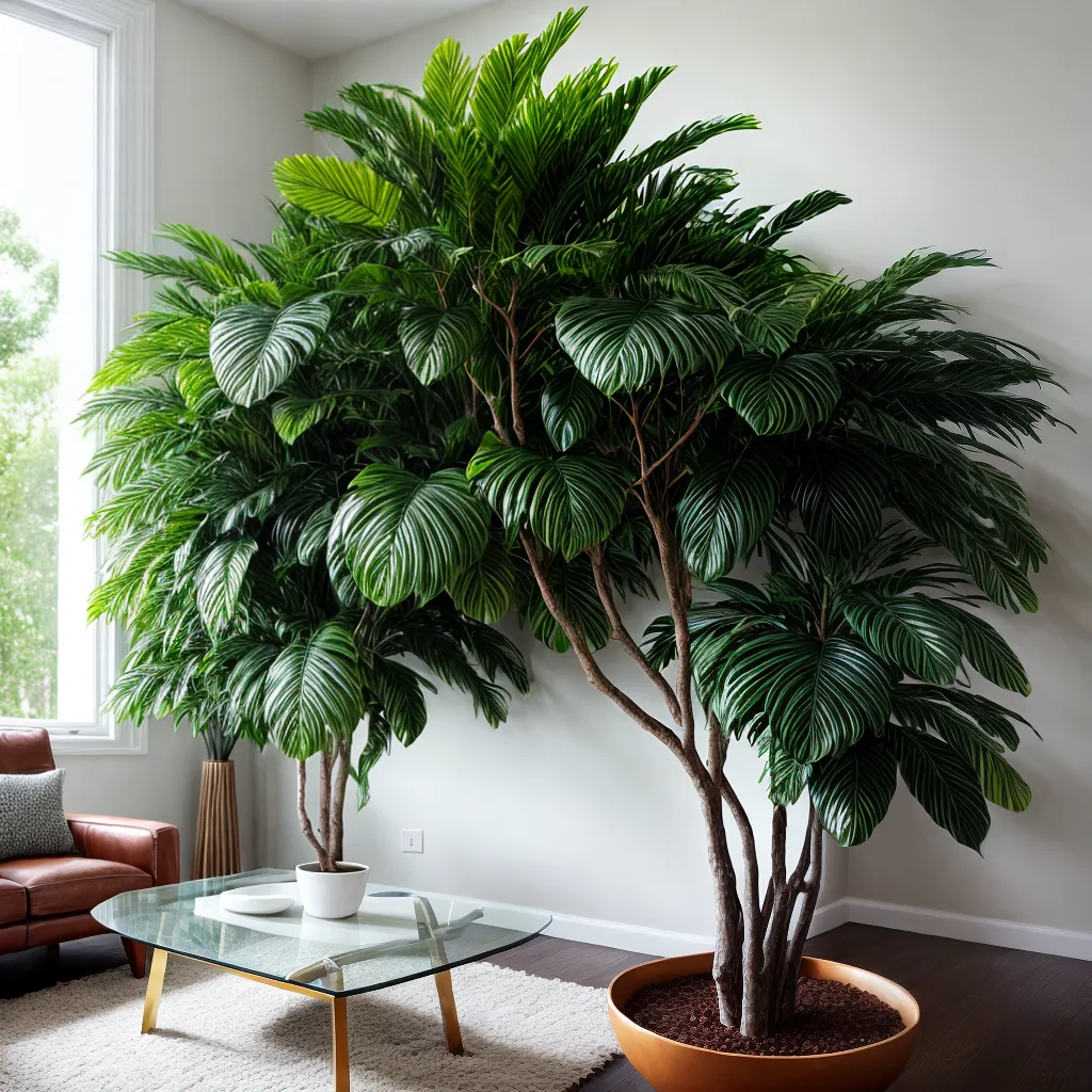 ficus lyrata verde sol sala aconchegante