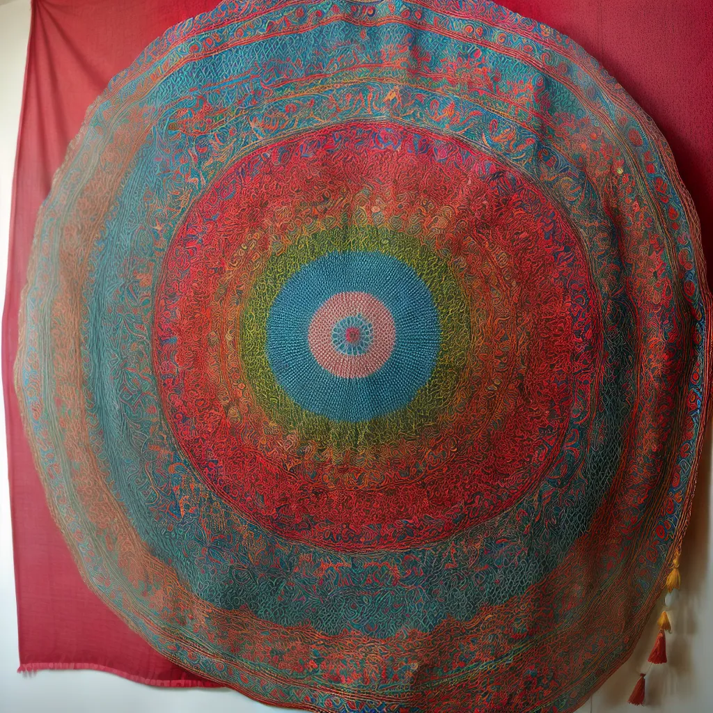 tapecaria colorida artesanato criativo