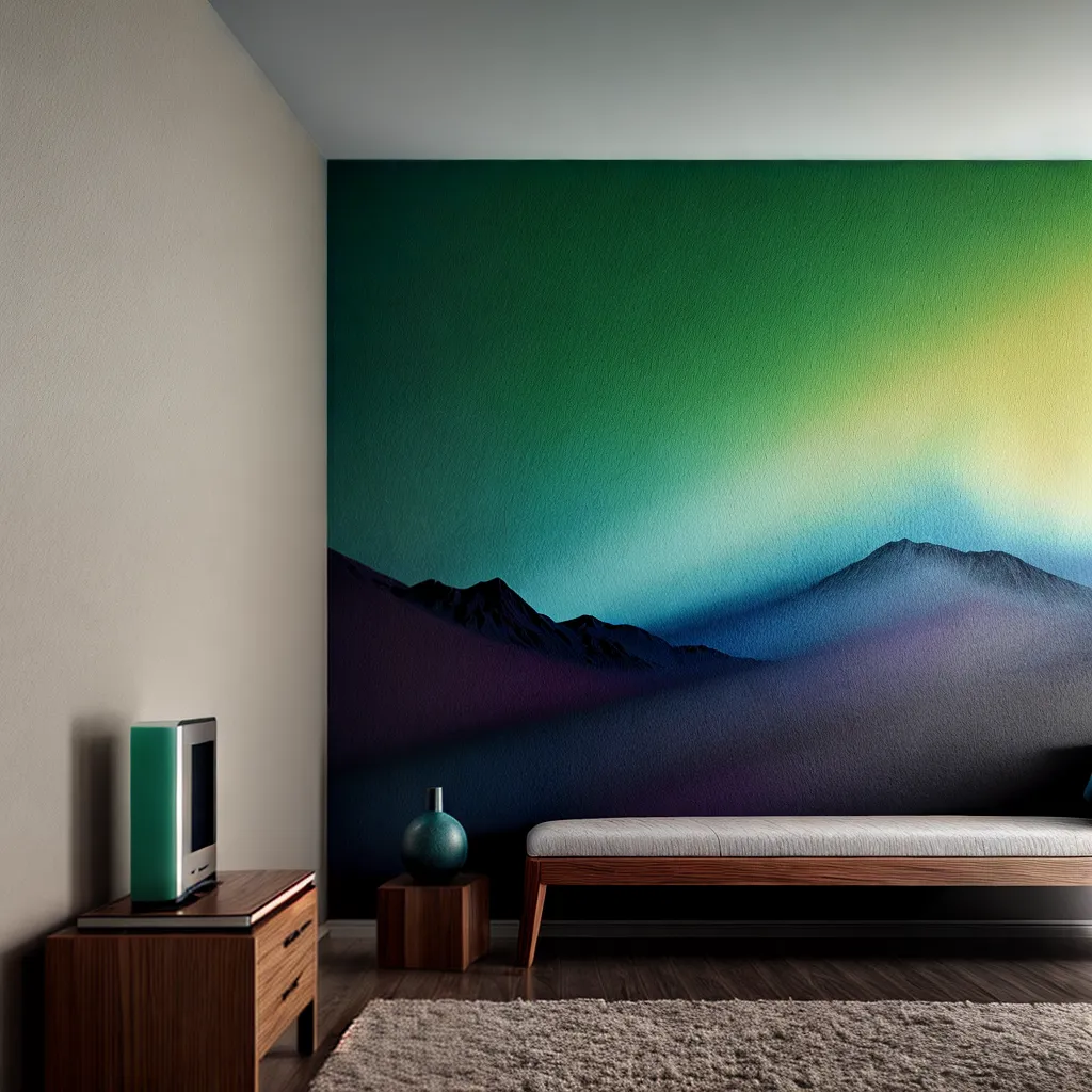 quarto estar tapecaria colorida