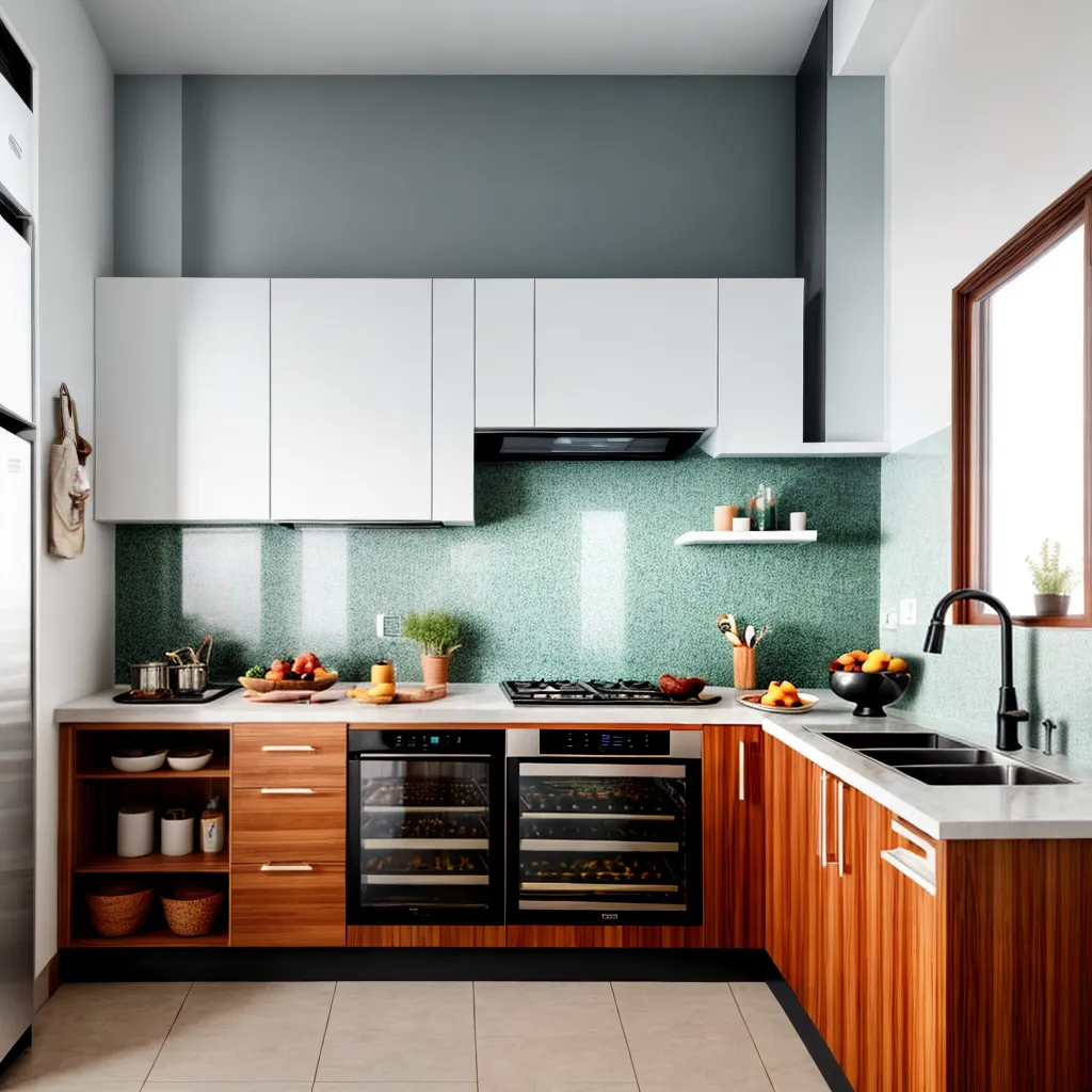 frigobar retro cozinha moderna