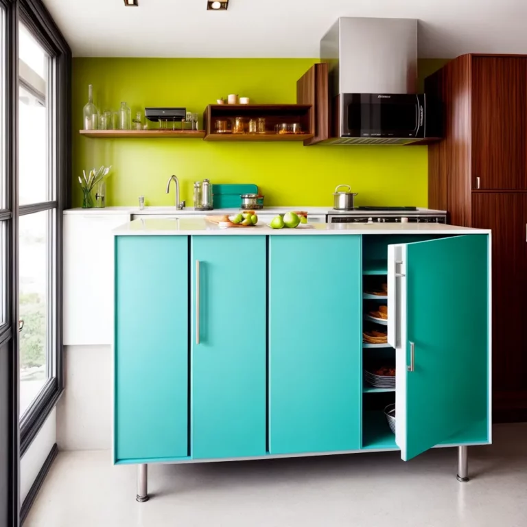 A influência do design retrô na decoração com frigobar