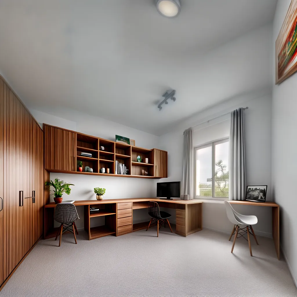 frigobar retro home office