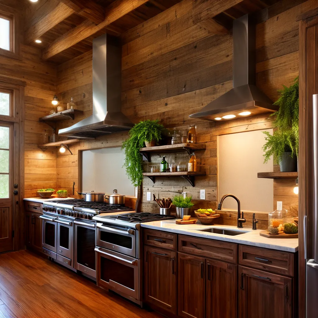 cozinha rustica panelas cobre decoracao