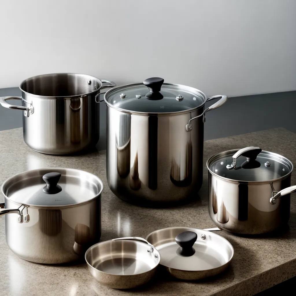panela aco inox cozinha elegante 1