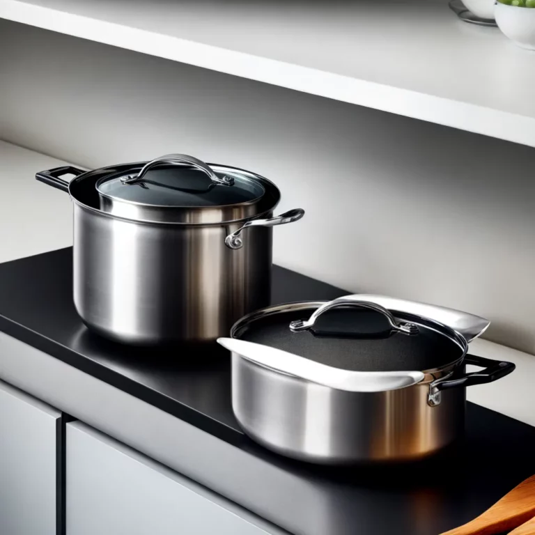 A importância das panelas de aço inoxidável na decoração de cozinhas profissionais
