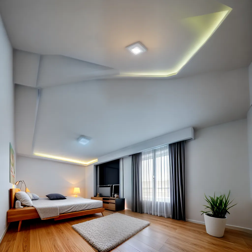 ambiente moderno elegante iluminacao led