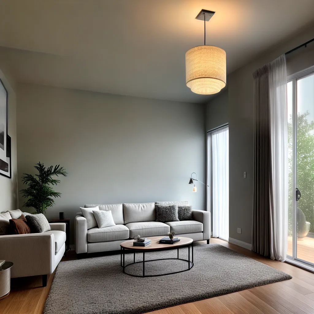 sala iluminada led ambiente acolhedor 1