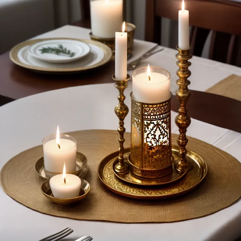 Castiçal: O Detalhe que Faz a Diferença em uma Mesa Decorada