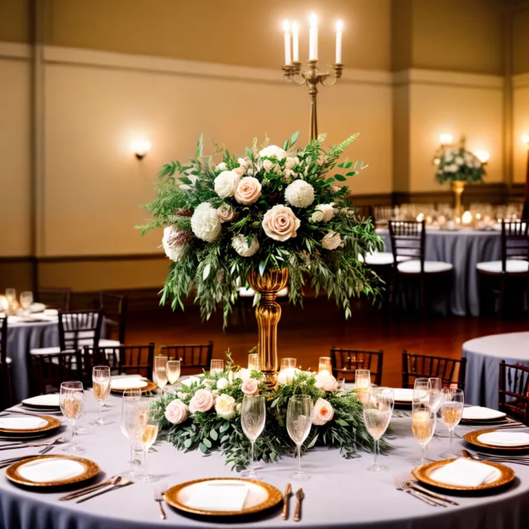 Castiçais na Decoração de Eventos: Elegância e Charme.