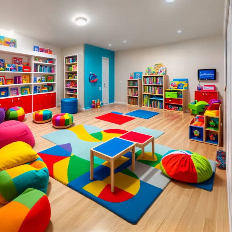 Brinquedoteca para crianças de diferentes idades: como adaptar a decoração