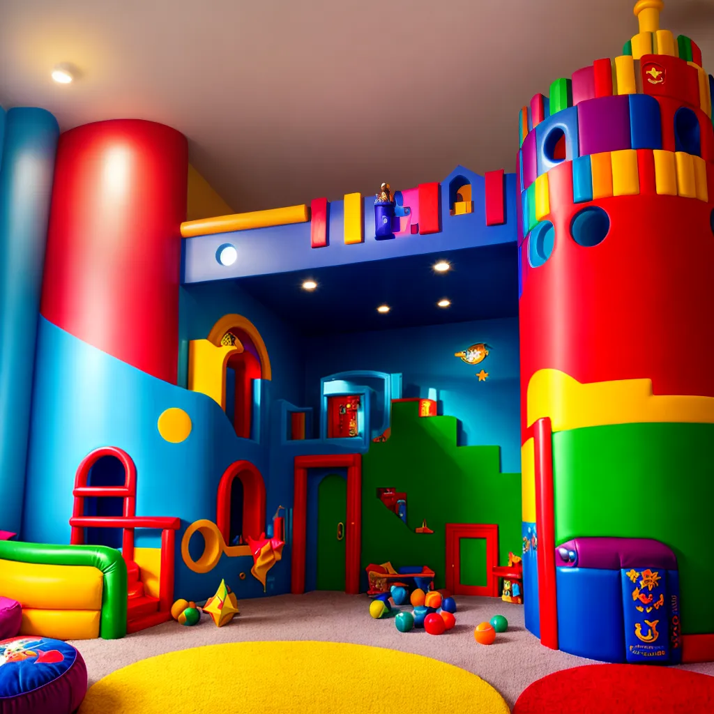 sala de brincar tematica infantil