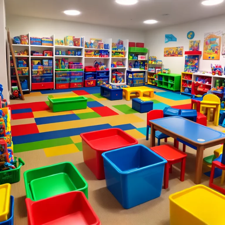 Como organizar os brinquedos na brinquedoteca