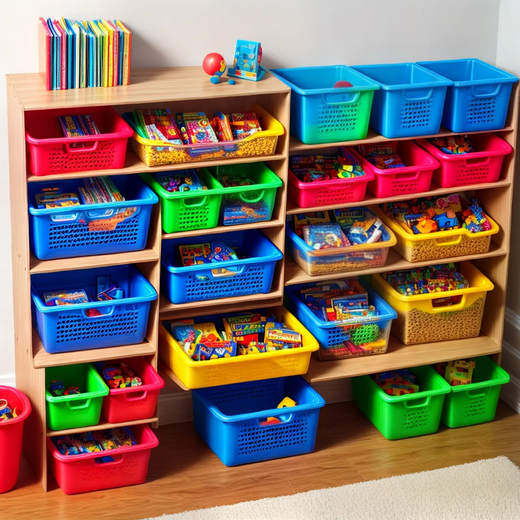 organizacao brinquedos sala de brincar