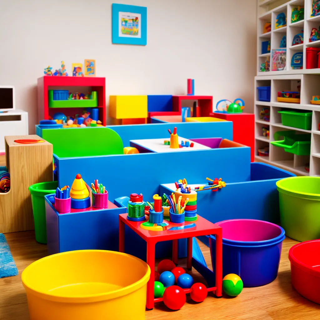 brinquedoteca colorida organizada diversao 2