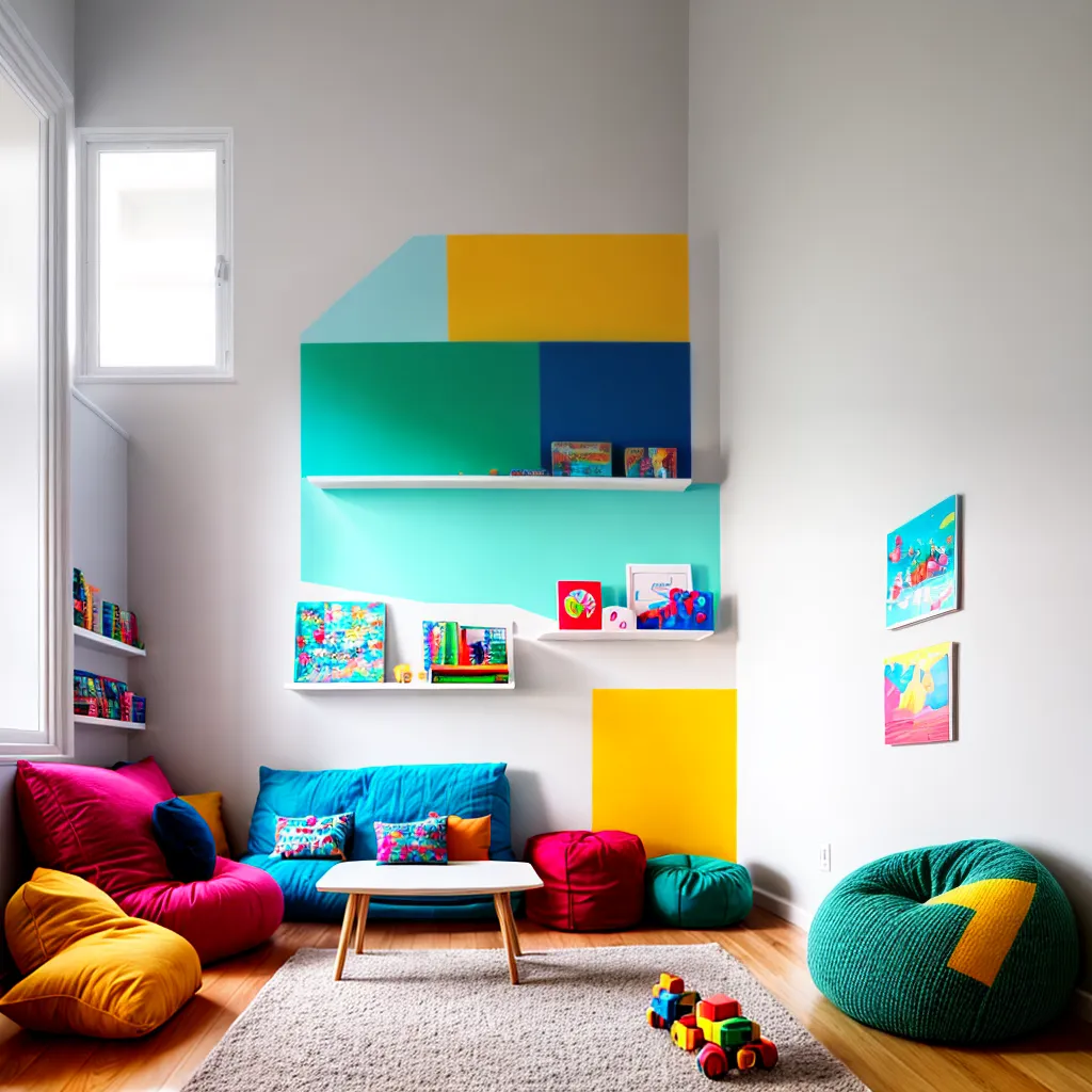 playroom colorido apartamento criativo